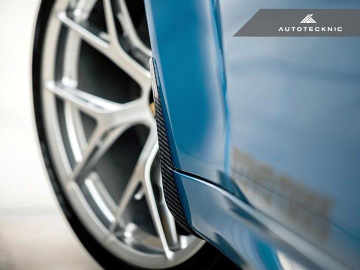 AutoTecknic Carbon Fiber Front Splash Guards for F87 M2 | M2 Competition
