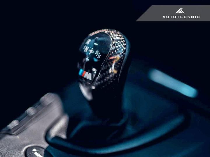 AutoTecknic Carbon Fiber Gear Selector Cover for E9X M3 - Image 3
