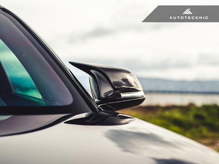 AutoTecknic Carbon Fiber M-Inspired Mirror Covers for F20 1-Series | F22 2-Series | F30 3-Series | F32/F36 4-Series | F87 M2 - Image 7