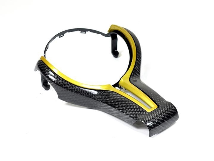 AutoTecknic Carbon Outer Steering Wheel Trim F-Chassis M-Vehicles - Image 2