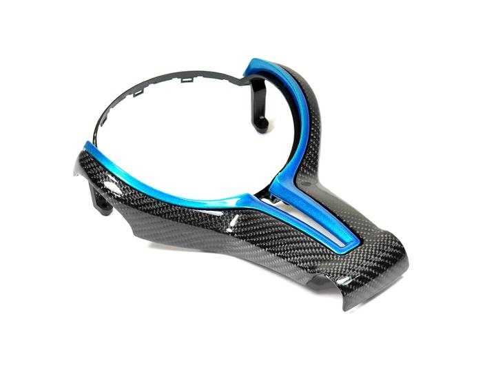 AutoTecknic Carbon Outer Steering Wheel Trim F-Chassis M-Vehicles - Image 3