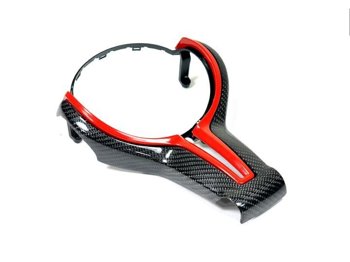 AutoTecknic Carbon Outer Steering Wheel Trim F-Chassis M-Vehicles - Image 4