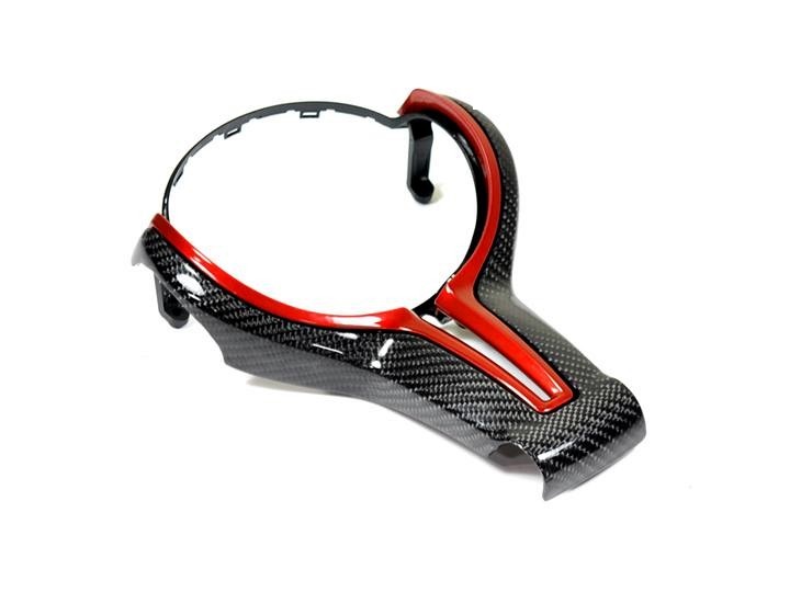 AutoTecknic Carbon Outer Steering Wheel Trim F-Chassis M-Vehicles - Image 6