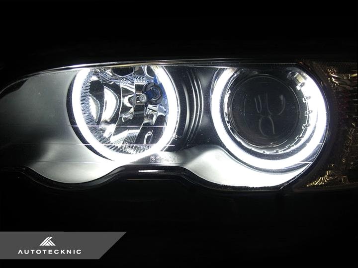 AutoTecknic Clarity 66 LED Halo Kit for BMW E46 3-Series Pre-Facelift Coupe & Sedan - Image 3