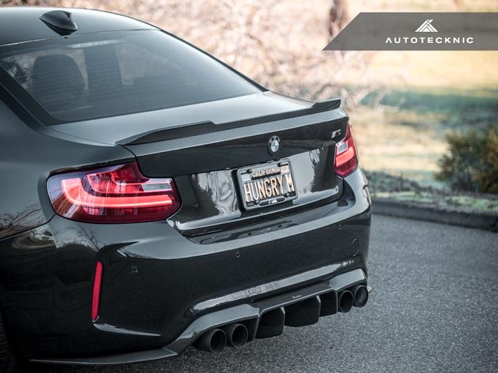 AutoTecknic Dry Carbon Fiber Competition Trunk Spoiler for F87 M2 | F87 M2 Competition | F22 2-Series - Image 4