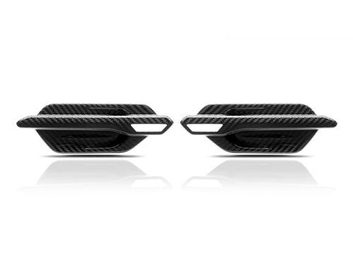 AutoTecknic Dry Carbon Fiber Fender Trims for F87 M2