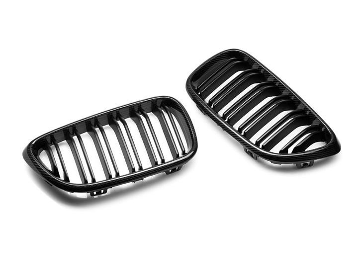 AutoTecknic Dual-Slats Carbon Fiber Front Grilles for F87 M2 | F22 2-Series