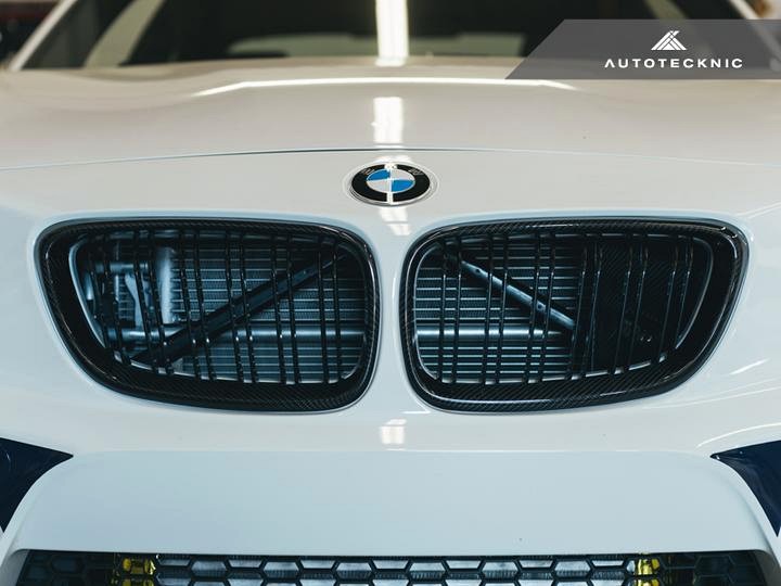 AutoTecknic Dual-Slats Carbon Fiber Front Grilles for F87 M2 | F22 2-Series - Image 4