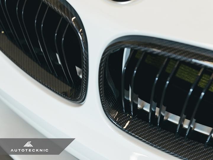 AutoTecknic Dual-Slats Carbon Fiber Front Grilles for F87 M2 | F22 2-Series - Image 3