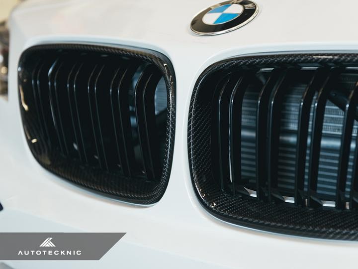 AutoTecknic Dual-Slats Carbon Fiber Front Grilles for F87 M2 | F22 2-Series - Image 2