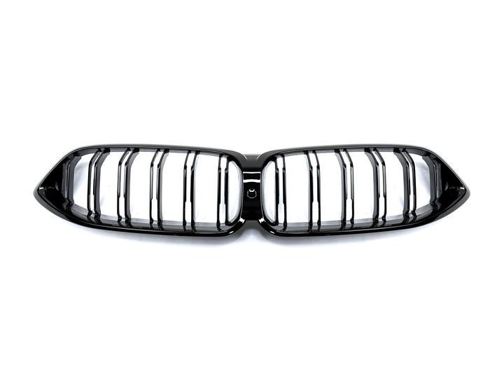 AutoTecknic Painted Glazing Black Dual-Slat Front Grilles for - G14/ G15/ G16 8-Series - Image 2