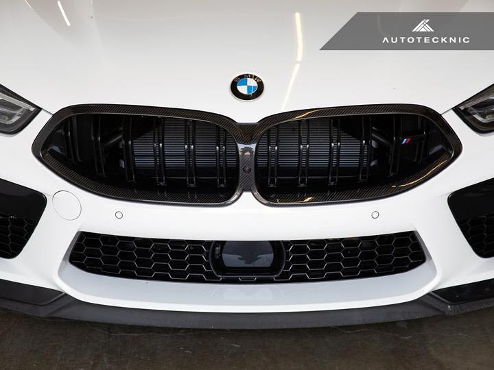 AutoTecknic Replacement Dry Carbon Grille Surrounds for F91/ F92/ F93 M8 - Image 11
