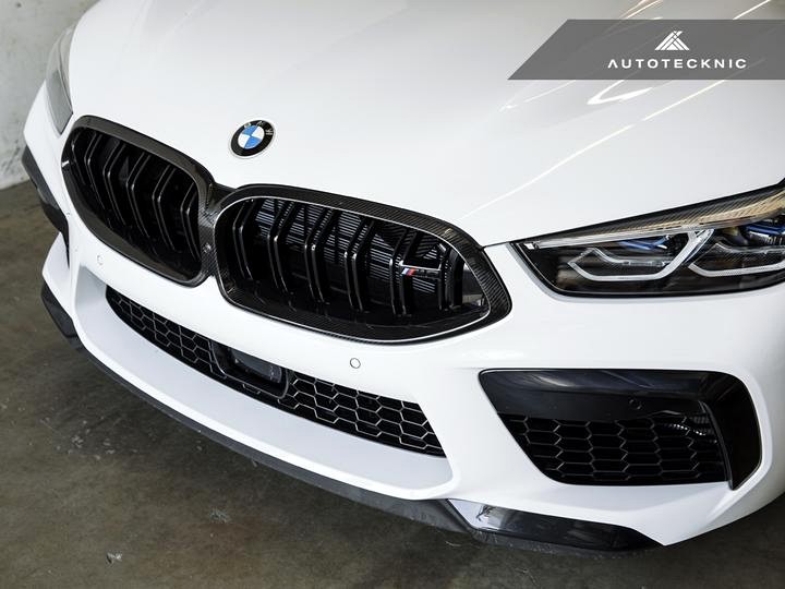 AutoTecknic Replacement Dry Carbon Grille Surrounds for F91/ F92/ F93 M8 - Image 7