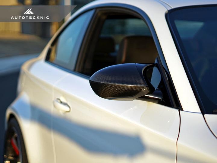AutoTecknic Replacement Version II Dry Carbon Mirror Covers for E9X M3 | E82 1M - Image 12