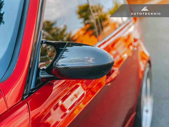 AutoTecknic Replacement Version II Dry Carbon Mirror Covers for E9X M3 | E82 1M - Image 11