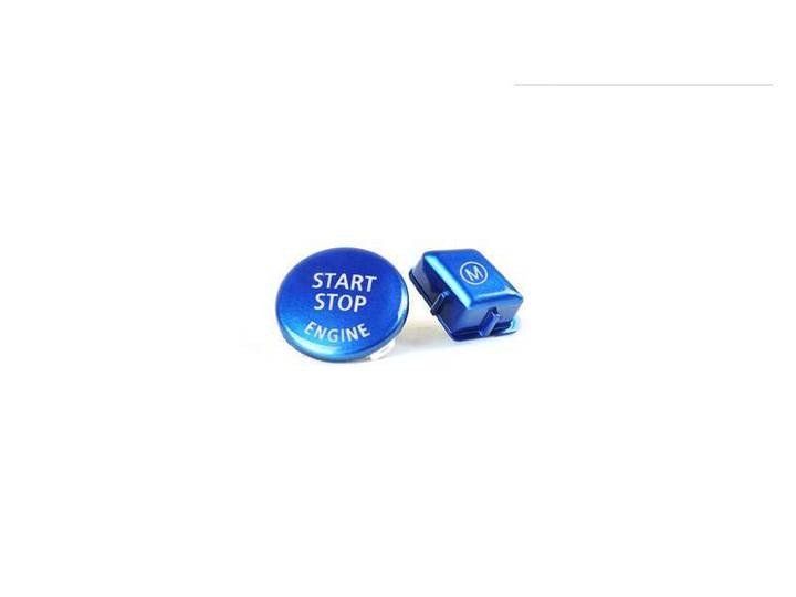 AutoTecknic Royal Blue M Button for E82 1M