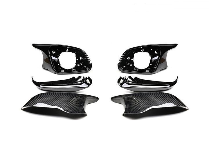 AutoTecknic Version III M-Inspired Dry Carbon Mirror Housing Kit for F22 2-Series | F30 3-Series | F32 4-Series | F87 M2