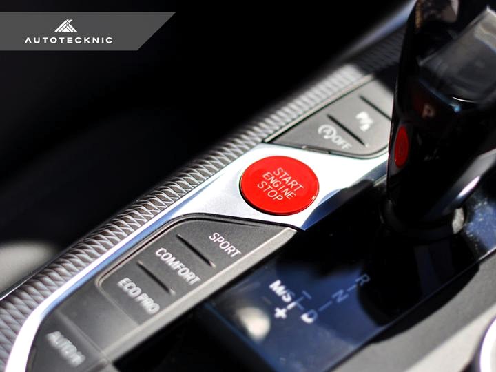 AutoTecknic Bright Red Start Stop Button for G14/ G15/ G16 8-Series - Image 4