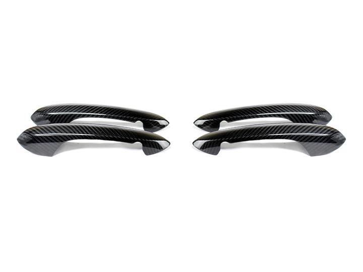 AutoTecknic Dry Carbon Door Handle Trim Set for G16 8-Series Gran Coupe - Image 3