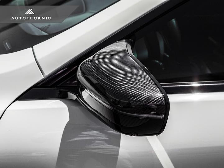AutoTecknic Replacment Dry Carbon Mirror Covers for F92 M8