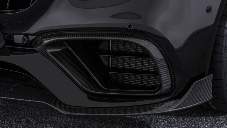 BRABUS Carbon Front Fascia Attachments for E-Class