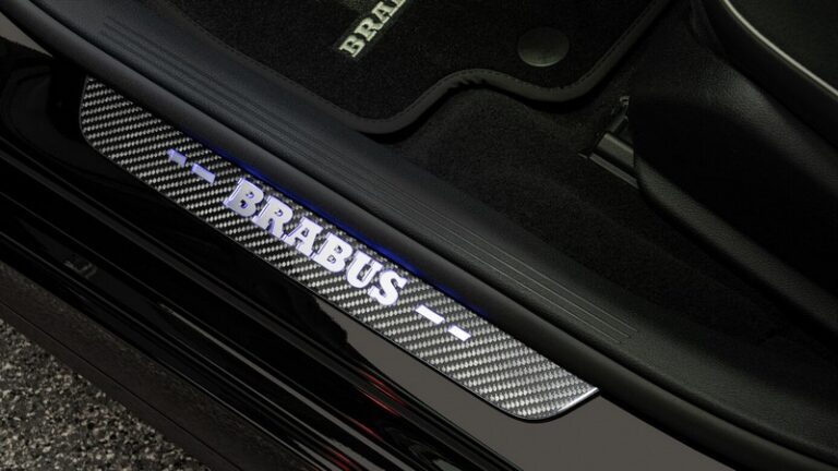 BRABUS Carbon Scuff Plates for E-Class