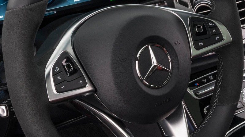 BRABUS Leather Steering Wheel Back