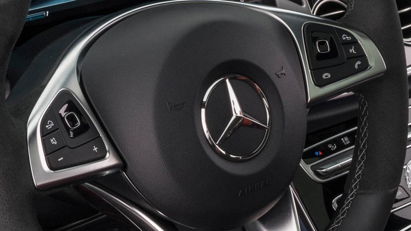 BRABUS Leather Steering Wheel Impact Absorber for E-Class