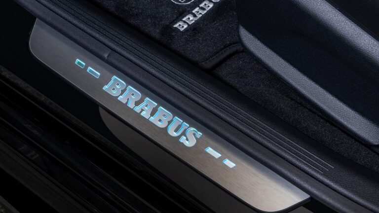 BRABUS Scuff Plates for E-Class