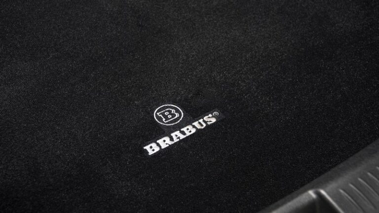 BRABUS Velour Trunk Mat