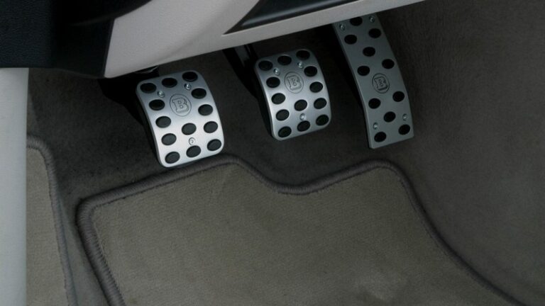 BRABUS Aluminum Pedal Pads Manual Transmission