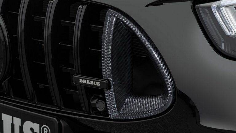 BRABUS Carbon Front Grille Inserts for E-Class W213 AMG E63 Facelift