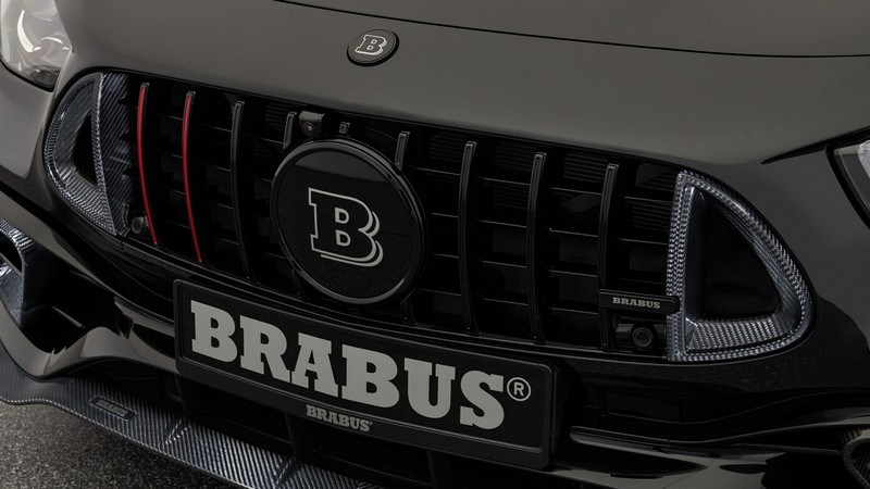 BRABUS Carbon Front Grille Inserts for E-Class W213 AMG E63 Facelift - Image 2