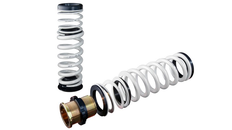BRABUA Sport Springs with Threaded Height Adjustment for C-Class C205 AMG C63