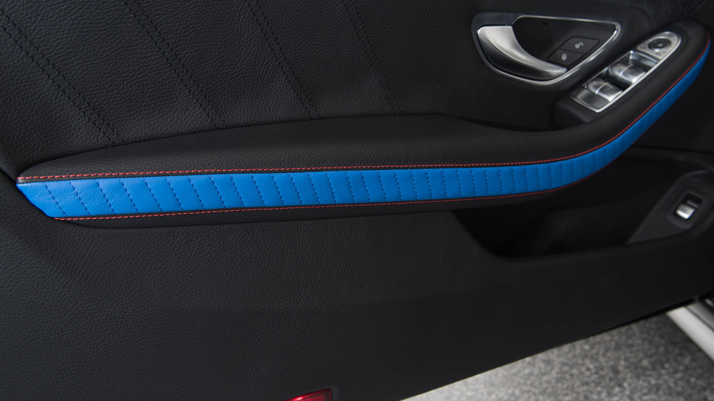 BRABUS Armrests on Door Leather for C-Class