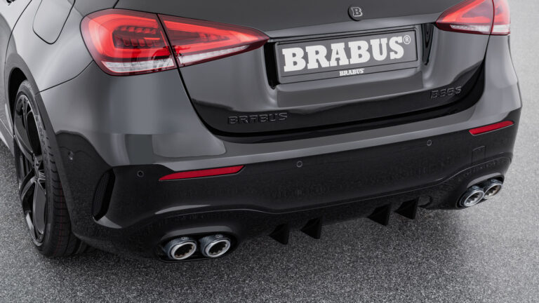 BRABUS Carbon Exhaust Tailpipes for A-Class W177 AMG A 35