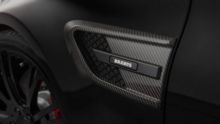 BRABUS Carbon Fender Attachments for C-Class