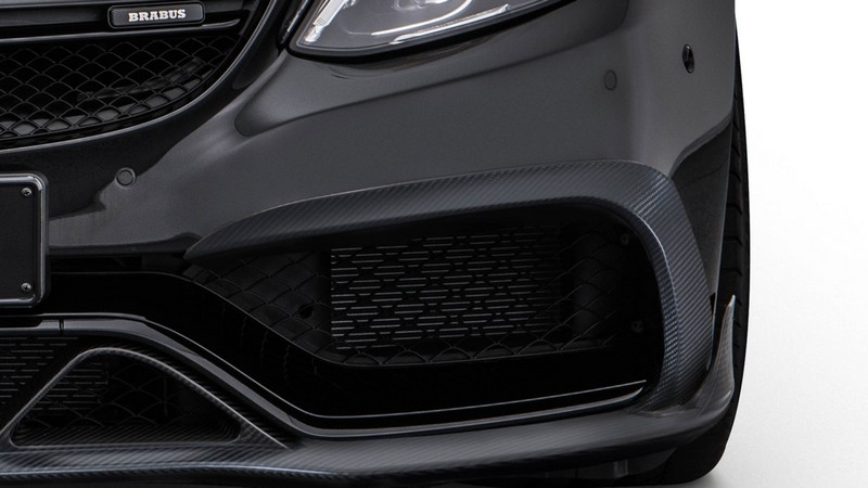 BRABUS Carbon Front Fascia Attachments for C-Class