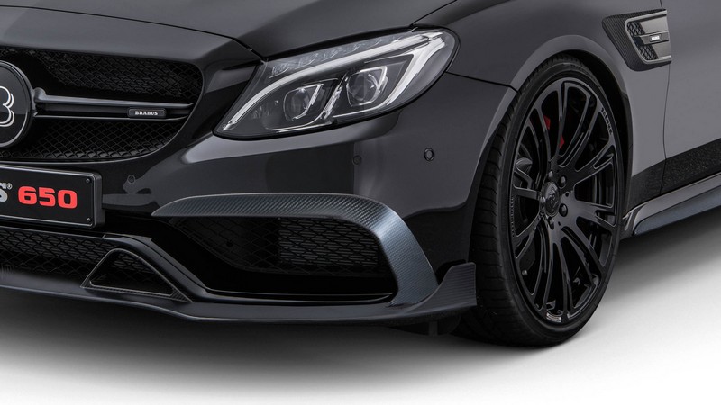 BRABUS Carbon Front Fascia Attachments for C-Class - Image 2