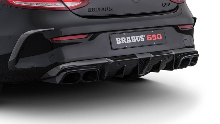 BRABUS Carbon Rear Diffuser for C-Class