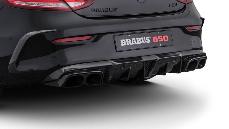 BRABUS Carbon Rear Diffuser for C-Class