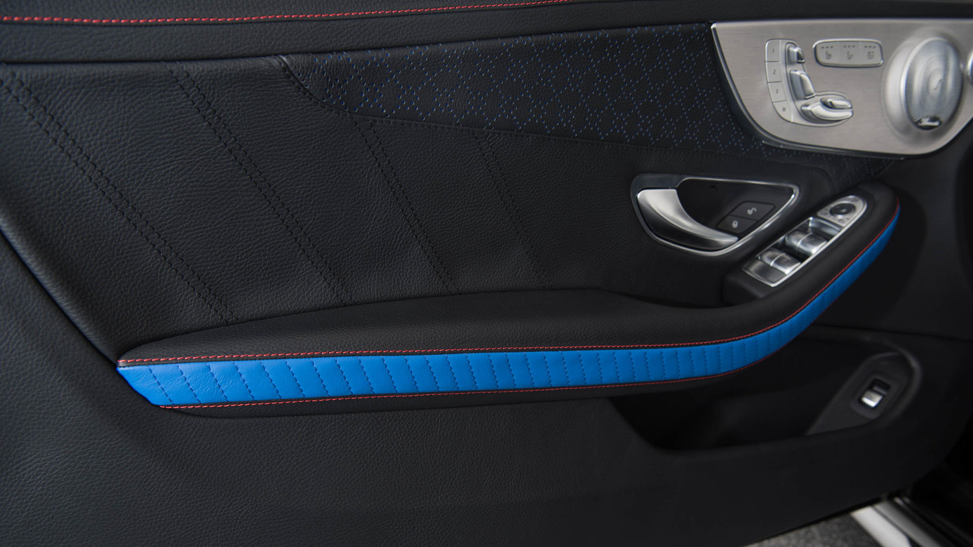 BRABUS Door Covers Leather/Alcantara for C-Class - Image 2