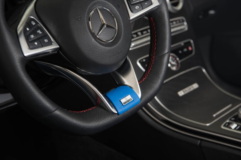 BRABUS Leather Steering Wheel Impact Absorber for C-Class