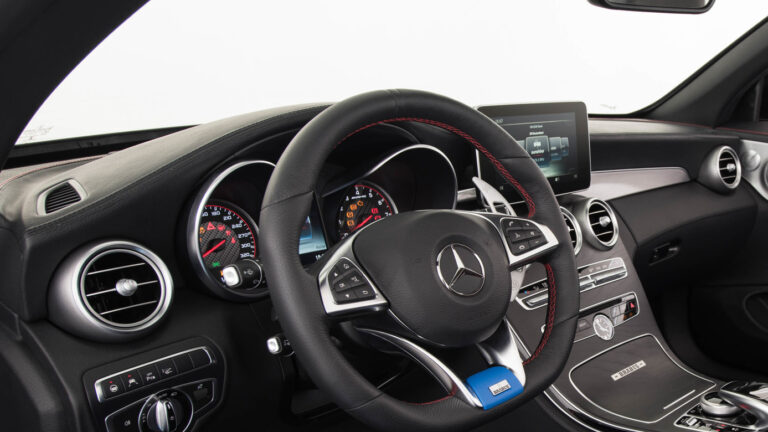 BRABUS Leather Upper Section of Dashboard for C-Class