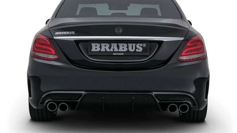 BRABUS Rear Fascia Inserts for S205 C160 - AMG C43 | AMG Line
