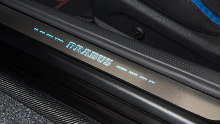 BRABUS Scuff Plates for C-Class A205 AMG C63