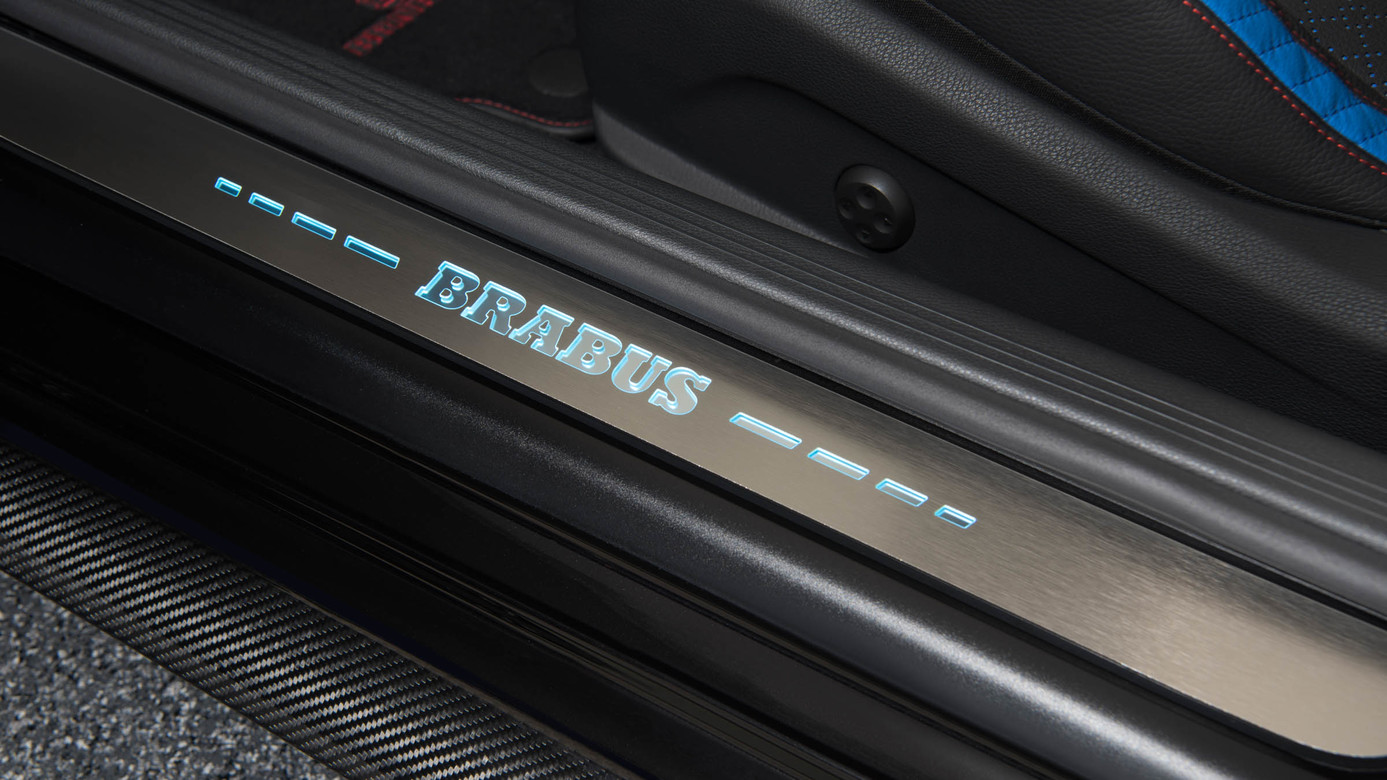 BRABUS Scuff Plates for C-Class A205 AMG C63