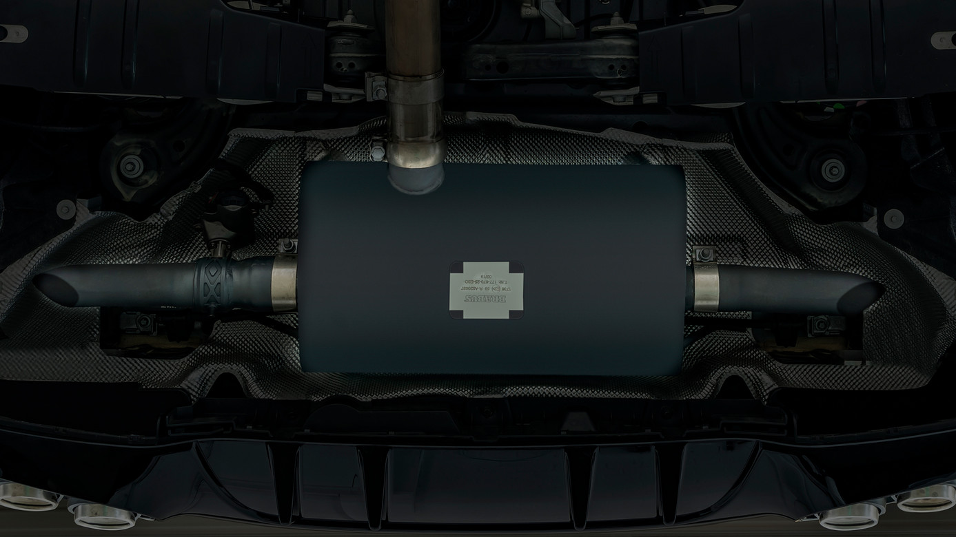 BRABUS Sport Exhaust System with Actively Controlled Flaps