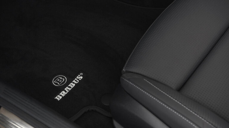BRABUS Velour Floor Mats for C-Class A205 AMG C63