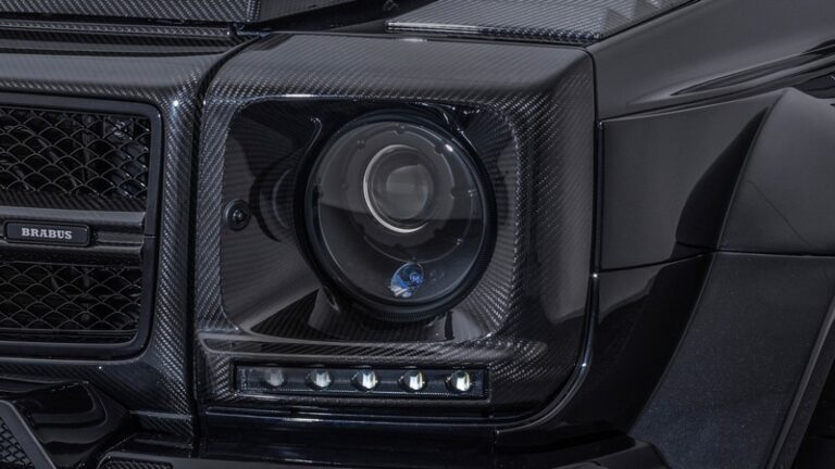BRABUS Carbon Headlight Surrounds for Mercedes G-Class W463